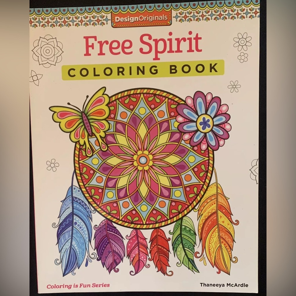 Free Spirit Adult Coloring Book $5 OBO